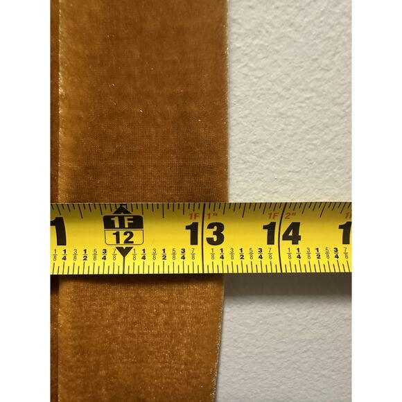 Shein Women’s Large Gold Velvet Bodycon Midi Dress Short Sleeve Stretch Back Zip - Picture 7 of 8